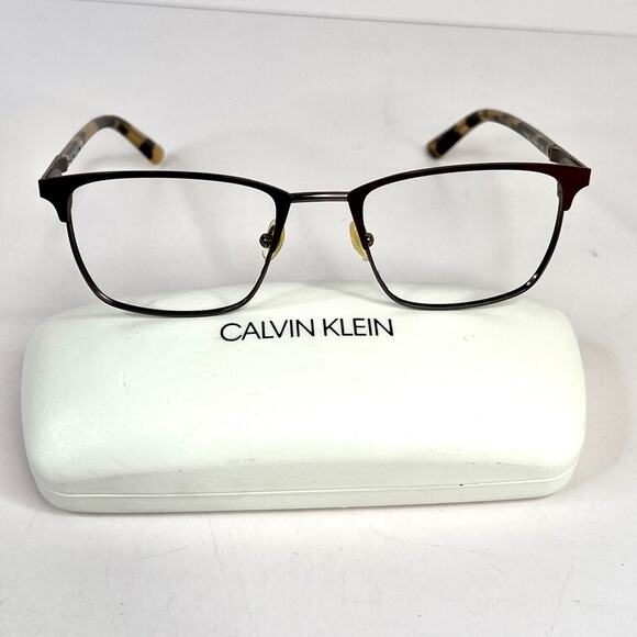 Calvin Klein CK19311 201 54 21 145 Eyeglasses Frames (No Lenses) w/case + cloth - Picture 4 of 16
